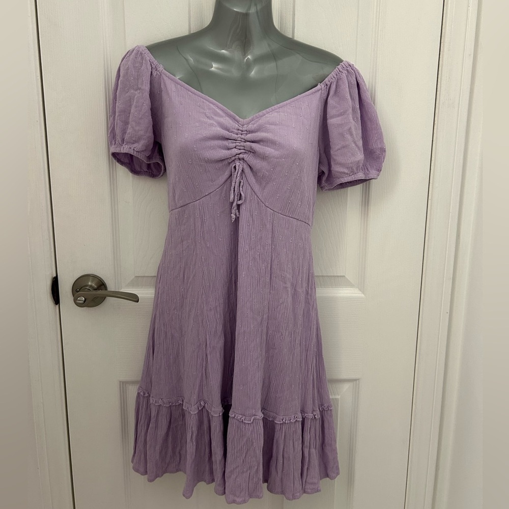 Lavender Off-Shoulder Sundress, Sz M